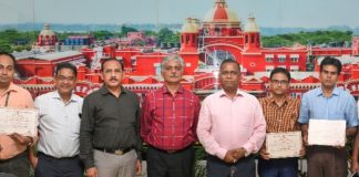 रेलवे में फर्जी नौकरी देने वाले  रैकेट को पकड़ने वाली टीम को किया सम्मानित, खड़गपुर सहित देश भर के कुल 150 स्टेशनों में सामान्य बोगी के पास इकोनामी भोजन  की व्यवस्था